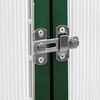 vidaXL Greenhouse Green Aluminum, Polycarbonate, Galvanized Steel Large