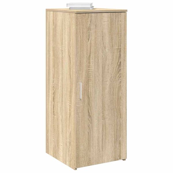 vidaXL Storage Cabinet Sonoma oak Engineered wood Compact