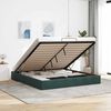 vidaXL Ottoman Bed Dark Green