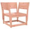 vidaXL Garden Lounge Set Natural wood Solid Douglas wood 5 Piece Set