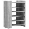 vidaXL Shoe Cabinet Grey Sonoma Engineered Wood 29.3x14.8x39.4 in