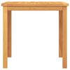 vidaXL 3 Piece Patio Dining Set Solid Wood Teak