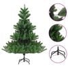 vidaXL Artificial Christmas Tree Green Polyethylene (PE), Steel 61 in