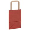 vidaXL Paper Bags 50 pcs with Handles Red 15x8x21 cm
