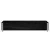 vidaXL Pallet Collar Black 47.2x31.5" Solid Wood Pine