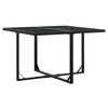 vidaXL Garden Dining Set Black
