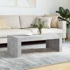 vidaXL Coffee Table Concrete Grey Engineered Wood Medium