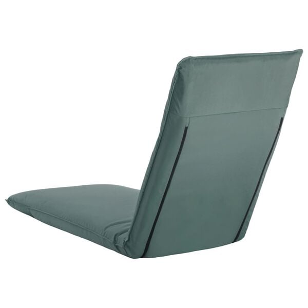 vidaXL Foldable Sunlounger Oxford Fabric Gray