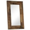 vidaXL Mirror Multicolor - Various Shades of Brown