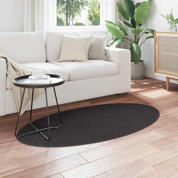 vidaXL Carpet HUARTE Anthracite 59.06 x 31.50 in 100% Polyester