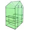vidaXL Greenhouse Transparent Green Powder-coated Steel