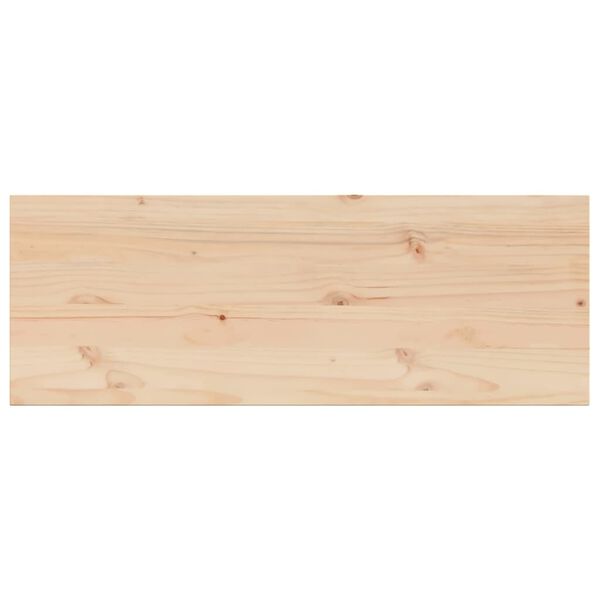 vidaXL Table Top Natural Wood Solid Pine Wood Medium Durable Table Top