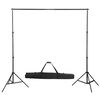 vidaXL Telescopic Background System 61"-118.1"
