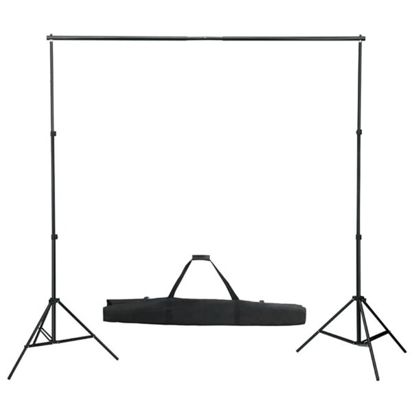 vidaXL Telescopic Background System 61"-118.1"