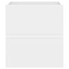 vidaXL Sink Cabinet With Basin White Engineered wood