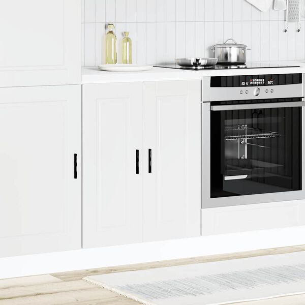 vidaXL Kitchen Base Cabinet White Engineered wood Standard