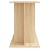 vidaXL Aquarium Stand Sonoma oak Engineered wood 47.2 x 15.7 x 23.6 in