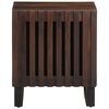 vidaXL Bedside Cabinet Set of 2 Brown