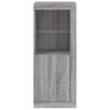 vidaXL Sideboard Grey Sonoma Engineered Wood Medium Sideboard