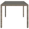vidaXL Garden Table Set of 4 Gray