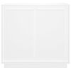 vidaXL Sideboard White Engineered Wood Medium Sideboard Rectangular