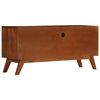 vidaXL TV Cabinet Dark Honey Solid Acacia Wood Medium TV Cabinet
