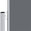 vidaXL Retractable Side Awning Anthracite 86.6"x393.7"