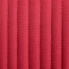 vidaXL Dining Chair Set of 6 Wine Red Fabric, Powder-Coated Steel Medium