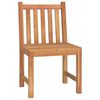 vidaXL Garden Dining Set Natural Teak Solid teak wood One Size Durable