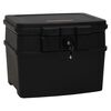 vidaXL Safe Box Black 17.3"x14.6"x13.4"