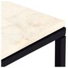 vidaXL Coffee Table White and black