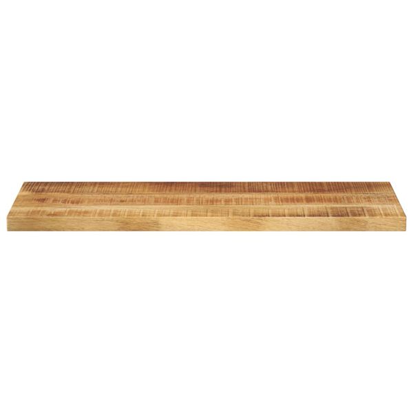 vidaXL Table Top Natural Solid Mango Wood 35.4 x 7.9 x 1.0 in Durable
