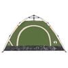 vidaXL Camping Tent 2-Person Green Quick Release