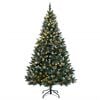 vidaXL Artificial Christmas Tree 300 LEDs 82.7"