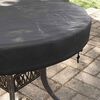 vidaXL Outdoor Table Cover 28.35 x 28.35 x 3.94 in 210D Oxford Fabric
