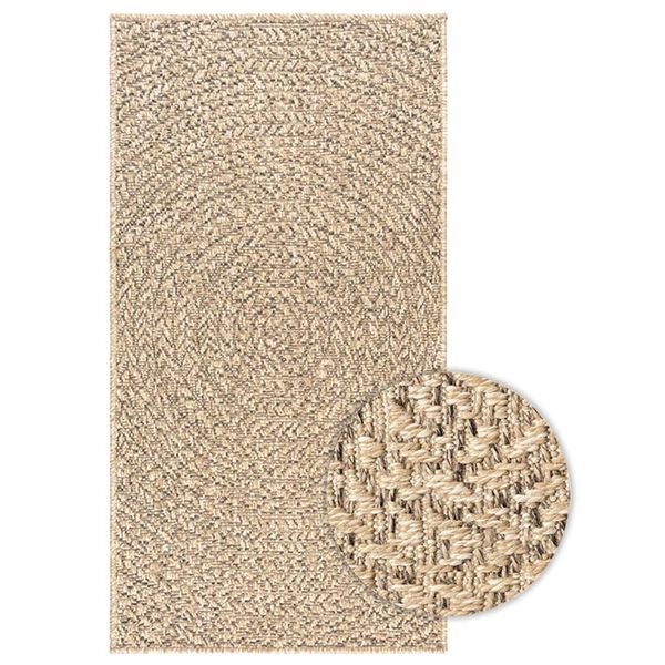 vidaXL Rug Jute Look Polypropylene (100% PP) 39.4x78.7 in