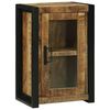 vidaXL Bathroom Cabinet Brown 15.7" x 11.8" x 23.6" Solid Mango wood