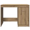 vidaXL Desk Artisan Oak Engineered Wood Standard Desk Rectangular