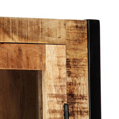 vidaXL Highboard 39.4"x15.7"x68.9" Solid Mango Wood