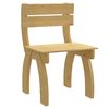 vidaXL Garden Chair Green impregnated pine Impregnated pinewood Medium