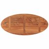 vidaXL Table Top Natural wood Solid acacia wood 47.2 x 19.7 in Durable