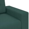 vidaXL Sofa 2 pcs Green Linen-blend Fabric