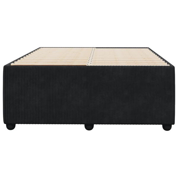 vidaXL Bed Frame Black