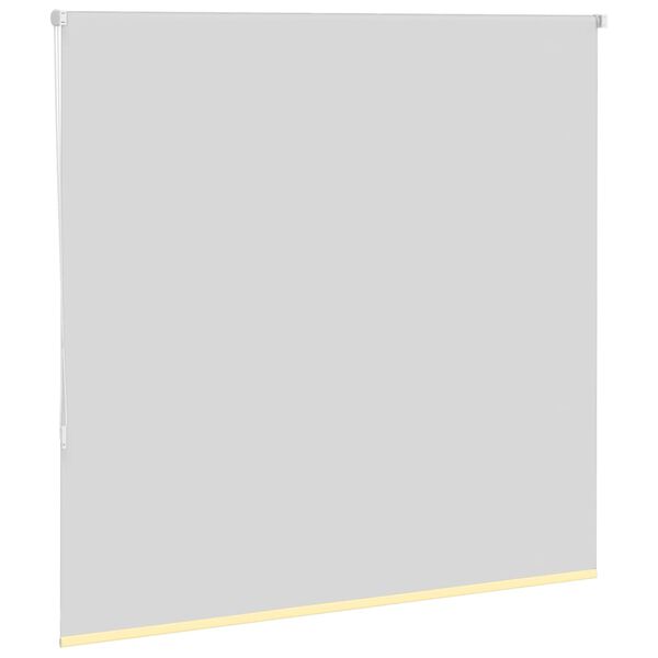 vidaXL Roller Blind Yellow Polyester, Aluminum 61 in wide, 59 in high