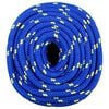 vidaXL Boat Rope Blue 0.71 " 82.0 ' Polypropylene