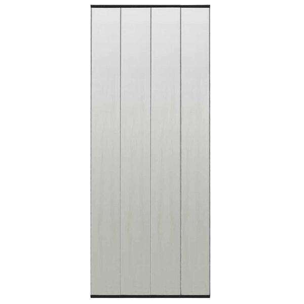 vidaXL Insect Door Screen with Mesh Curtain Black 39.4"x86.6" Polyester