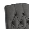 vidaXL Dining Chair Set of 6 Gray