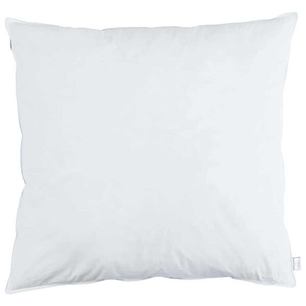 vidaXL Pillow with Pillow 2 pcs White 15.75 x 15.75 in Feather