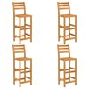 vidaXL Outdoor Bar Set Natural Acacia Solid Acacia wood Medium Strong