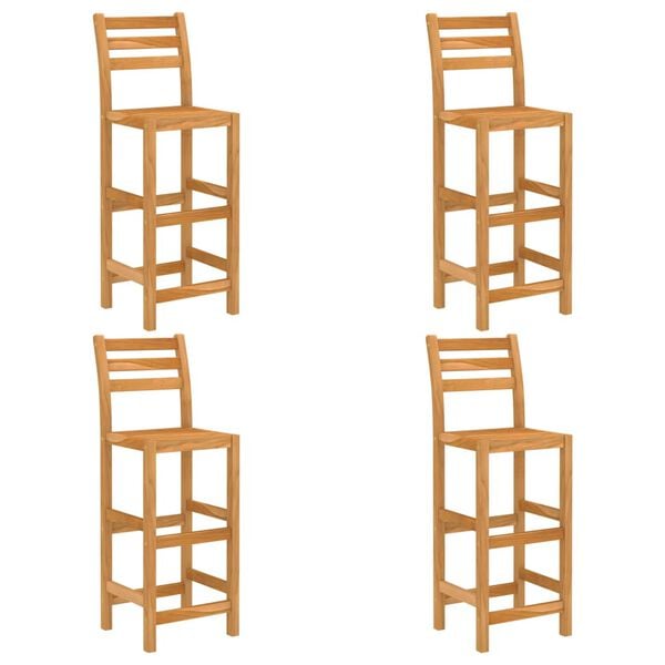 vidaXL Outdoor Bar Set Natural Acacia Solid Acacia wood Medium Strong